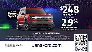 New Year - New ways to save on Ford Bronco at Dana Ford Staten Island