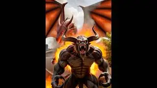 A giant monster attack my neighbors #viralvideo  #kingsstories