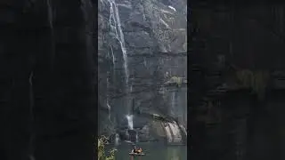 Hudru Falls in December