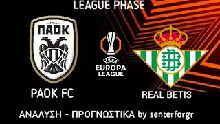 &Pi;&Alpha;&Omicron;&Kappa; - &Rho;&Epsilon;&Alpha;&Lambda; &Mu;&Pi;&Epsilon;&Tau;&Iota;&Sigma; | &Alpha;&Nu;&Alpha;&Lambda;&Upsilon;&Sigma;&Eta; - &Pi;&Rho;&Omicron;&Gamma;&Nu;&Omega;&Sigma;&Tau;&Iota;&Kappa;&Alpha; | UEFA EUROPA LEAGUE 