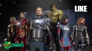 Avengers Assemble - Ironman,Kamala Khan,Hulk,Thor,Black Widow