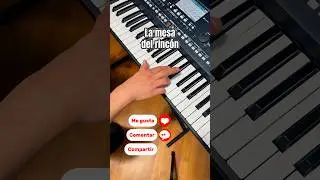 La Mesa del Rinc&oacute;n #musicaparabailar#quebraditas#piano#teclados #bailar