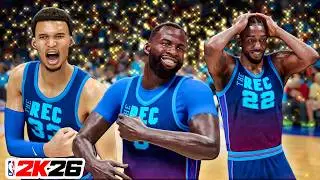 THE CRAZIEST REC GAME OF THE YEAR ON NBA 2K26!