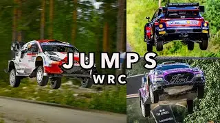 Los mejores saltos del Rally Finlandia | WRC Pictures