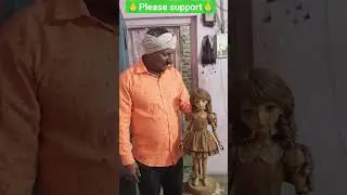 &ldquo;From Wood to Wonder: Handcrafted Doll Art&rdquo;#shorts#trending@Dineshlal65🙏👍