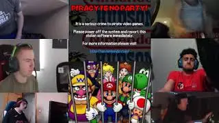 Piracy is no Party - Mario Party DS (Anti Piracy Screen) - Freakout Mashup