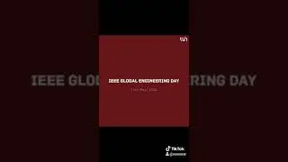 IEEE Global Engineering Day 2020!!