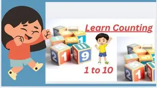 Learn Counting with fun / Playgroup kids #earlychildhoodeducation #mathswithfun #counting 