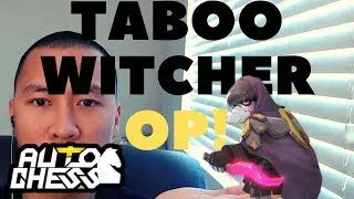 HOW TO USE TABOO WITCHER! | TABOO WITCHER BUILD | AUTO CHESS MOBILE