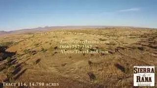 Sierra La Rana &ndash; Tract 114-Alpine-Marfa-Fort Davis, TX (Winter Video)