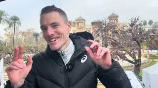 European marathon champion Koen Naert: 