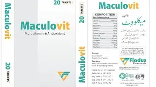 Maculovit( Multivitamin) Benefits By Dr Kashif Malik (Dermatologist) Karachi