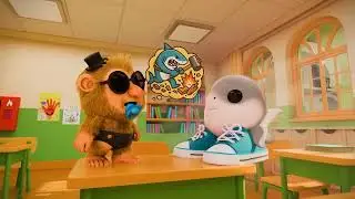 BABY BRAINROT at SCHOOL | Italian Brainrot Animation | Coffin Dance Song Cover