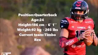 Rom&aacute;rio Reis 2018 season highlights quarterback  #17 Timbo Rex