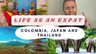 Living Abroad as an Expat in Colombia, Japan & Thailand: Your TOP QUESTIONS Answered! 😨