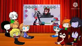 Friday Night Funkin' React To The Hard Mods || Gacha Club || (Lazy)