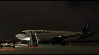 MSFS | Happy New Year | Rovaniemi (EFRO) ✈︎ Tromso (ENTC) | A320neo | Aegean Airlines