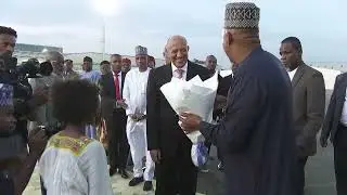 Deputy Prime Minister Temesgen Tiruneh welcomes Nigeria&rsquo;s Vice President Kashim Shettima