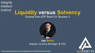 Liquidity vs solvency