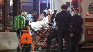 Man slashed in face at Fulton Street subway station
