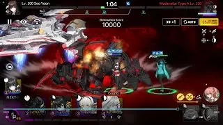 Counterside Moderator Type A killing run (F2P account)