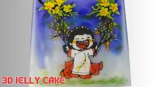 Amazing 3D Jelly Cake &ndash; How I Make Beautiful Design in Jelly