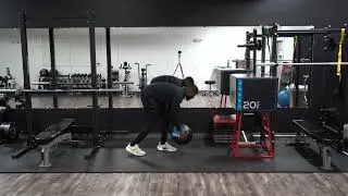Staggered Stance Med Ball Throws