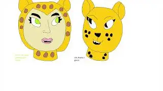 Cheetah (COTSF) (1978) meets Cheetah (JL) (2001) (Crossover) Art Comic by J.A.  Ealy (AAP)