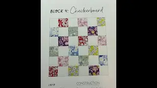 Alice's Wonderland Sampler Quilt Block 4 Sewing Guide