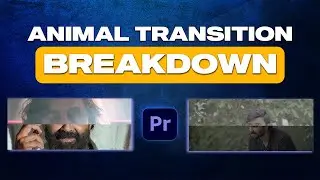 #premierepro advanced course Telegu 2026 | Match Cut | Animal Movie Editing Breakdown