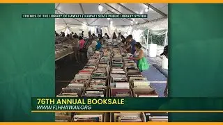 Hawaiʻi's Largest Used Book Sale is Back!
