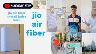 Jio Air Fiber Install Kaise 🧐Kare 😱 #fiber