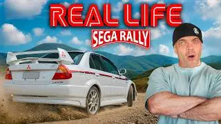 Provo la LANCER EVO VI di SEGA RALLY