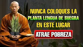 ¡Cuidado! No pongas la Planta LENGUA DE SUEGRA aquí ¡Atrae pobreza! | Consejo Budista