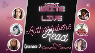 Night Write | Authortubers React Ep 3| More Unpopular Opinions, Hot Takes, and Hot Topics