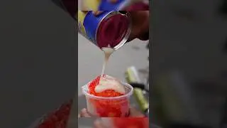 Rainbow Shaved Ice #streetfood