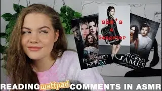 reading wattpad comments in asmr | Casey Aonso