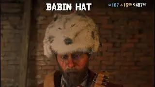 Red Dead Online The Naturalist Hats Crafting Upgrades : Babin Hat