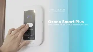 Ozono Smart Plus - Elimina el 99,9% de Virus, Bacterias, Ácaros