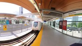Coquitlam - Skytrain - Millennium - Burquitlam - Platform