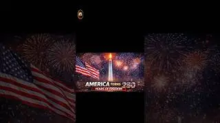 America Turns 250 🇺🇸 Washington Monument Becomes a Giant Birthday Candle