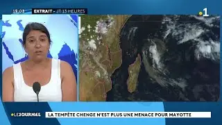 La temp&ecirc;te Chenge n'est plus une menace pour Mayotte