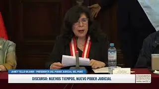 NUEVOS TIEMPOS, NUEVO PODER JUDICIAL - JANET TELLO GILARDI