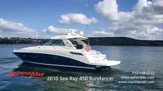 2010 Sea Ray 450 Sundancer