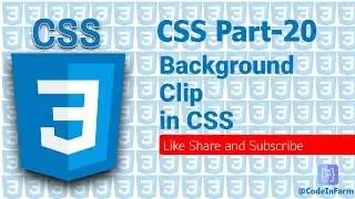 Background Clip in CSS | Mastering Background Clip Property in CSS | Explained in hindi @codeinfarm