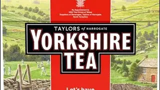 MY 1,000TH VIDEO, TRYING YORKSHIER TEA