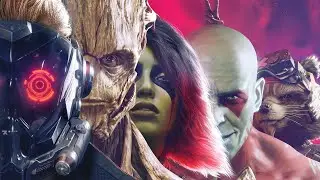 Guardians of the Galaxy Геймплей на Xbox Series S 1080p 60ps