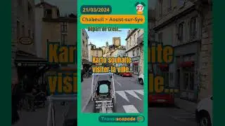 Ep27 (Court) - Arriv&eacute;e a Aoust-sur-sye en passant par Crest #transiscapade #vhelio
