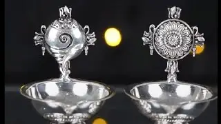 Silver deepam designs 