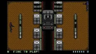 C64 4k Game: Cover Fire GamePlay! 1 July 2020 by Protovision,1mandivision